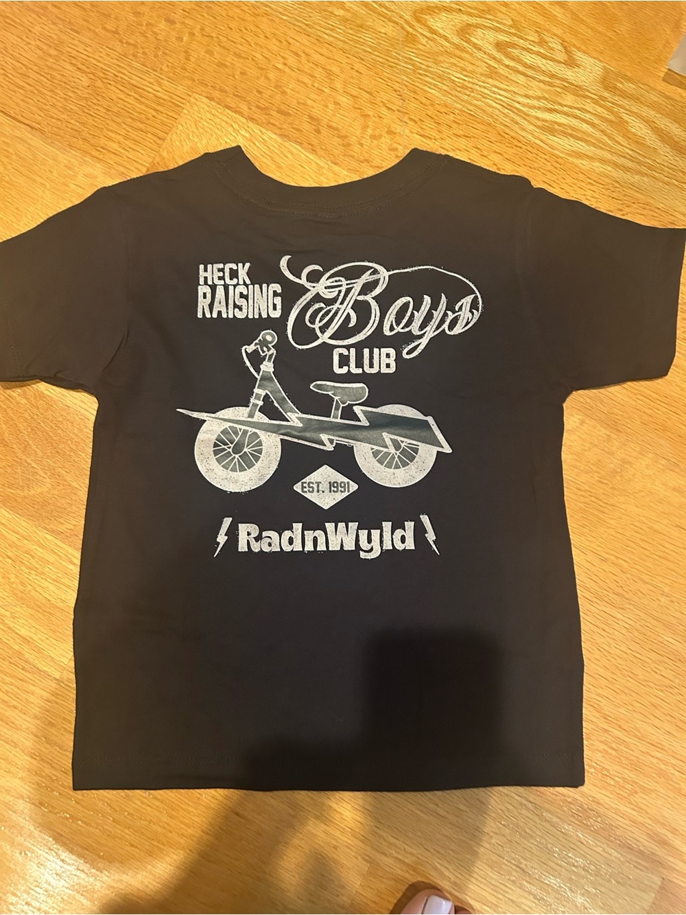 Boys Club Black Graphic Tee